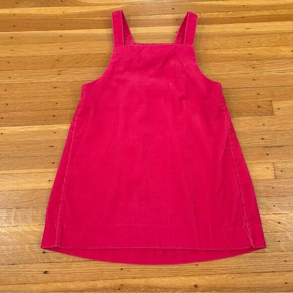 Vintage Design by GoodLad pink corduroy overall dress - Picture 2 of 6